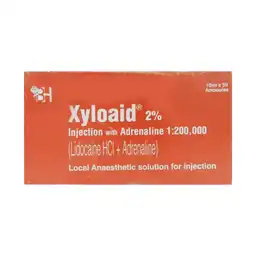 Xyloaid+Adrenaline Injection 50X10ml